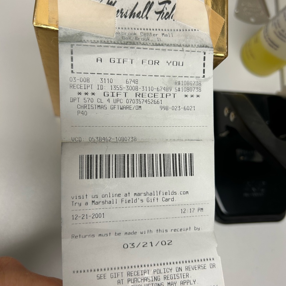 Gotham crystal cross ornament